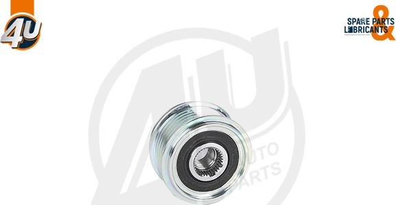 4U Autoparts 32603VV - Poulie, alternateur cwaw.fr