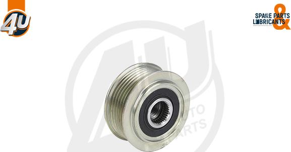 4U Autoparts 32615VV - Poulie, alternateur cwaw.fr