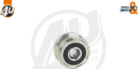 4U Autoparts 32612VV - Poulie, alternateur cwaw.fr