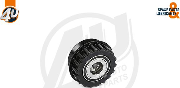 4U Autoparts 32617VV - Poulie, alternateur cwaw.fr