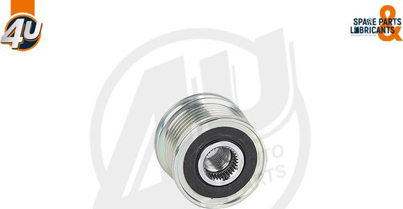 4U Autoparts 32320MI - Poulie, alternateur cwaw.fr