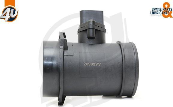 4U Autoparts 20909VV - Débitmètre de masse d'air cwaw.fr