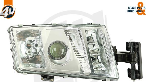 4U Autoparts 28003VO - Projecteur principal cwaw.fr