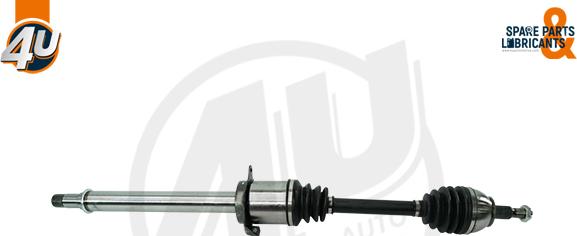 4U Autoparts 23011MR - Arbre de transmission cwaw.fr