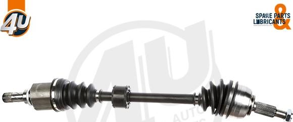 4U Autoparts 23081RN - Arbre de transmission cwaw.fr