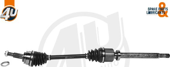 4U Autoparts 23083RN - Arbre de transmission cwaw.fr