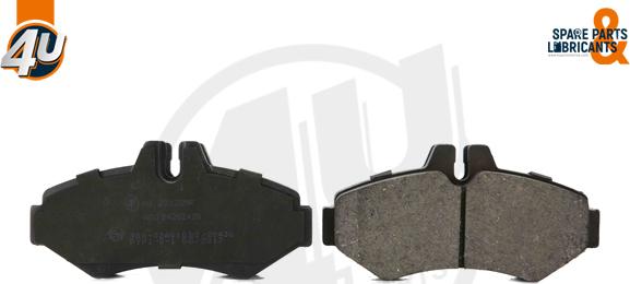 4U Autoparts 22122MR - Kit de plaquettes de frein, frein à disque cwaw.fr