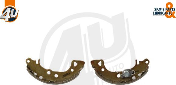 4U Autoparts 22745CI - Jeu de mâchoires de frein cwaw.fr