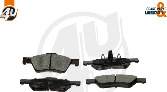 4U Autoparts 22709FR - Kit de plaquettes de frein, frein à disque cwaw.fr