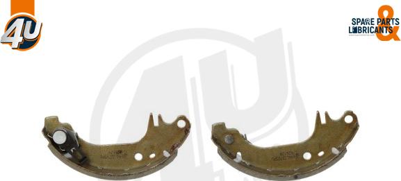 4U Autoparts 22785PU - Jeu de mâchoires de frein cwaw.fr