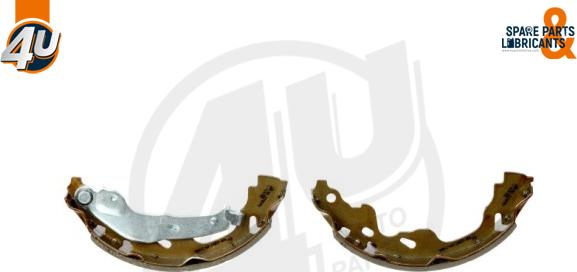 4U Autoparts 22787PU - Jeu de mâchoires de frein cwaw.fr