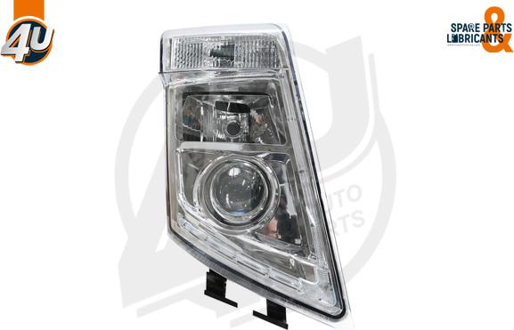 4U Autoparts 27704VO - Projecteur principal cwaw.fr