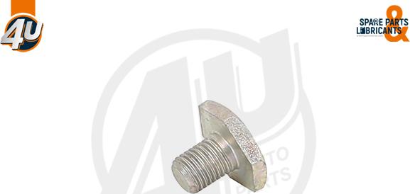 4U Autoparts 72438PU - Vis-bouchon, carter d'huile cwaw.fr