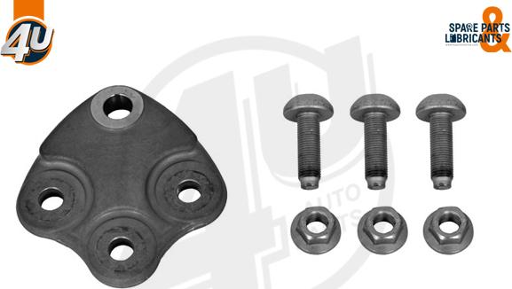 4U Autoparts B13550 - Rotule de suspension cwaw.fr