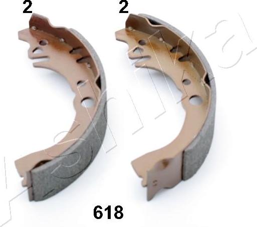 4X4 ESTANFI EST-55-06-618 - Jeu de mâchoires de frein cwaw.fr