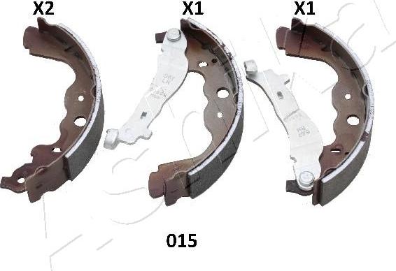 4X4 ESTANFI EST-55-00-015 - Jeu de mâchoires de frein cwaw.fr