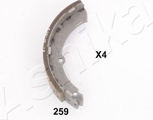 4X4 ESTANFI EST-55-02-259 - Jeu de mâchoires de frein cwaw.fr