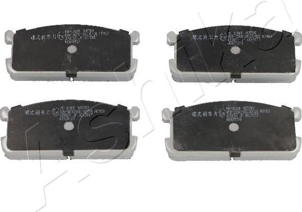 4X4 ESTANFI EST-50-05-508 - Kit de plaquettes de frein, frein à disque cwaw.fr