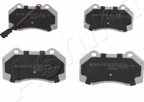 4X4 ESTANFI EST-50-00-0023 - Kit de plaquettes de frein, frein à disque cwaw.fr