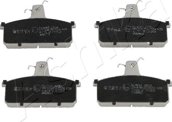 4X4 ESTANFI EST-50-08-899 - Kit de plaquettes de frein, frein à disque cwaw.fr