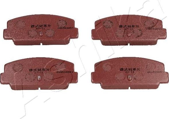 4X4 ESTANFI EST-50-07-702 - Kit de plaquettes de frein, frein à disque cwaw.fr