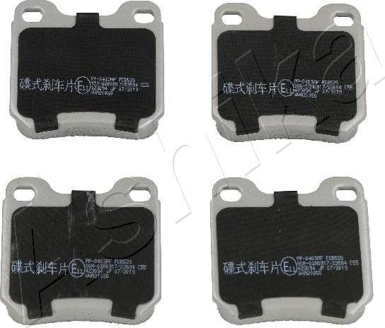 4X4 ESTANFI EST-51-00-0403 - Kit de plaquettes de frein, frein à disque cwaw.fr