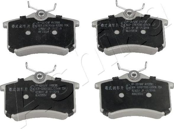 4X4 ESTANFI EST-51-00-0613 - Kit de plaquettes de frein, frein à disque cwaw.fr