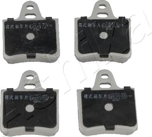 4X4 ESTANFI EST-51-00-0612 - Kit de plaquettes de frein, frein à disque cwaw.fr