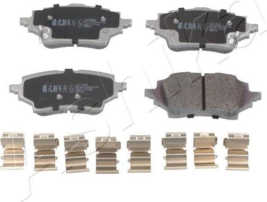 4X4 ESTANFI EST-51-02-263 - Kit de plaquettes de frein, frein à disque cwaw.fr