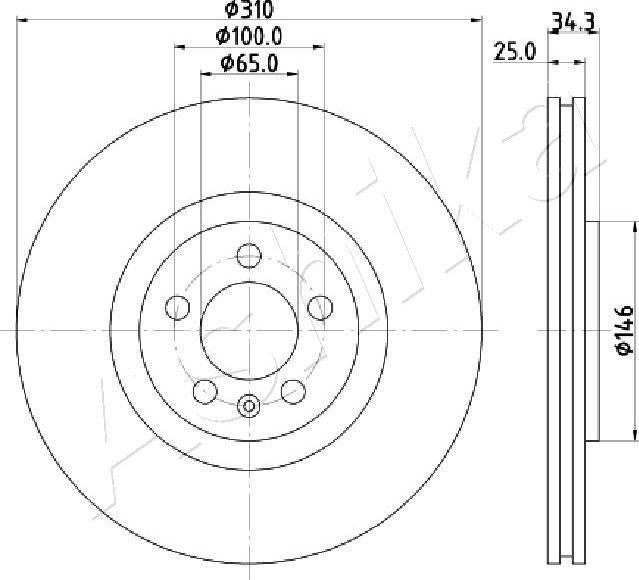 4X4 ESTANFI EST-60-00-0900 - Disque de frein cwaw.fr