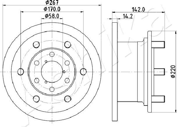 4X4 ESTANFI EST-60-00-0254 - Pompe hydraulique, direction cwaw.fr