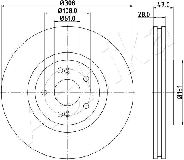 4X4 ESTANFI EST-60-00-0703 - Disque de frein cwaw.fr