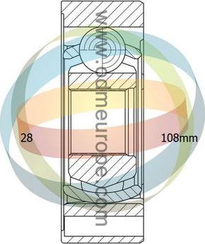 4X4 ESTANFI EST-14-146042 - Jeu de joints, arbre de transmission cwaw.fr