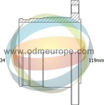 4X4 ESTANFI EST-14-216090 - Jeu de joints, arbre de transmission cwaw.fr