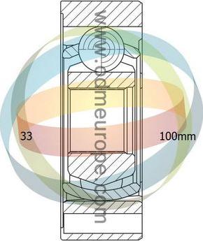 4X4 ESTANFI EST-14-216041 - Jeu de joints, arbre de transmission cwaw.fr