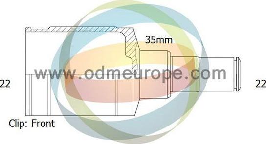 4X4 ESTANFI EST-14-236040 - Jeu de joints, arbre de transmission cwaw.fr