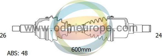 4X4 ESTANFI EST-18-091471 - Arbre de transmission cwaw.fr