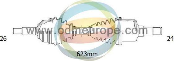 4X4 ESTANFI EST-18-091540 - Arbre de transmission cwaw.fr