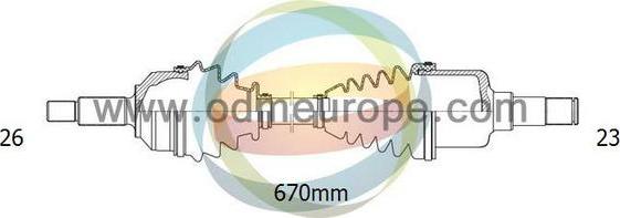 4X4 ESTANFI EST-18-091560 - Arbre de transmission cwaw.fr