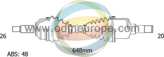 4X4 ESTANFI EST-18-091531 - Arbre de transmission cwaw.fr