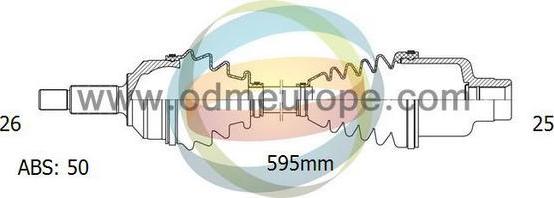 4X4 ESTANFI EST-18-041591 - Arbre de transmission cwaw.fr