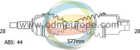 4X4 ESTANFI EST-18-052051 - Arbre de transmission cwaw.fr