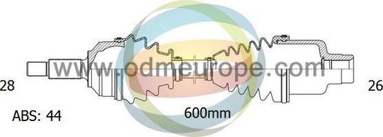 4X4 ESTANFI EST-18-052281 - Arbre de transmission cwaw.fr