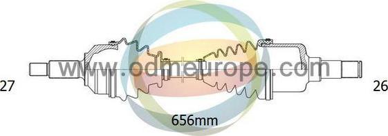 4X4 ESTANFI EST-18-011800 - Arbre de transmission cwaw.fr