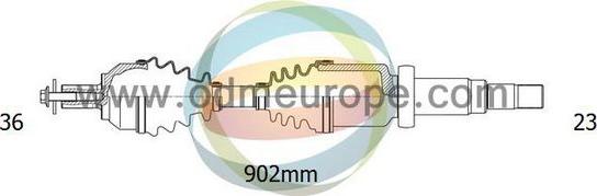 4X4 ESTANFI EST-18-012580 - Arbre de transmission cwaw.fr