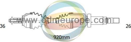 4X4 ESTANFI EST-18-012830 - Arbre de transmission cwaw.fr