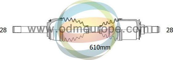 4X4 ESTANFI EST-18-081400 - Arbre de transmission cwaw.fr