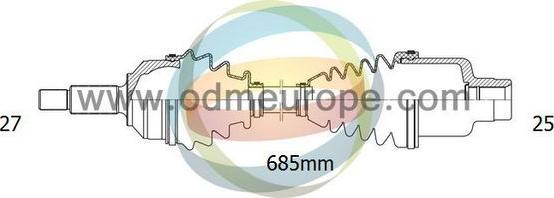 4X4 ESTANFI EST-18-073090 - Arbre de transmission cwaw.fr