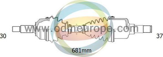 4X4 ESTANFI EST-18-141040 - Arbre de transmission cwaw.fr