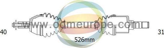 4X4 ESTANFI EST-18-151320 - Arbre de transmission cwaw.fr